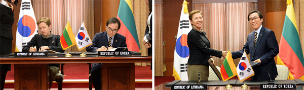 한-리투아니아 운전면허 상호인정 협정 서명 한-리투아니아 운전면허 상호인정 협정 서명